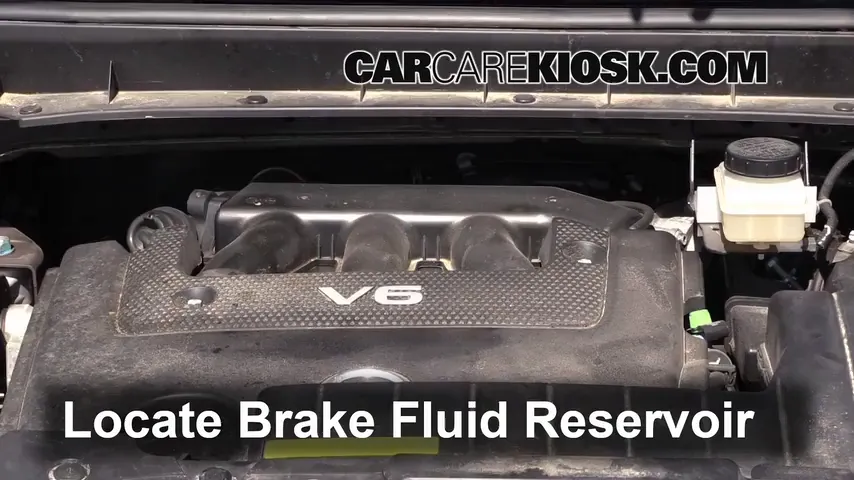2012 Nissan Murano SL 3.5L V6 Brake Fluid